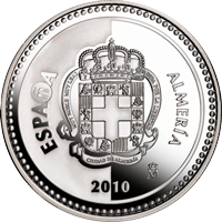 Imágenes con las monedas de Almería