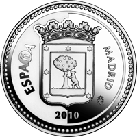 Imágenes con las monedas de Madrid