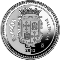 Imágenes con las monedas de Palencia