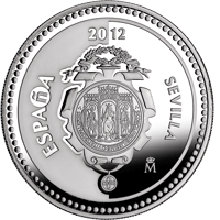 Imágenes con las monedas de Sevilla