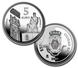 Imagen en alta definicin de la moneda de Ciudad Real