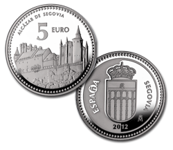 Imagen en alta definicin de la moneda de Segovia