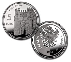 Imagen en alta definicin de la moneda de Toledo