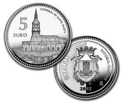 Imagen en alta definicin de la moneda de Vitoria